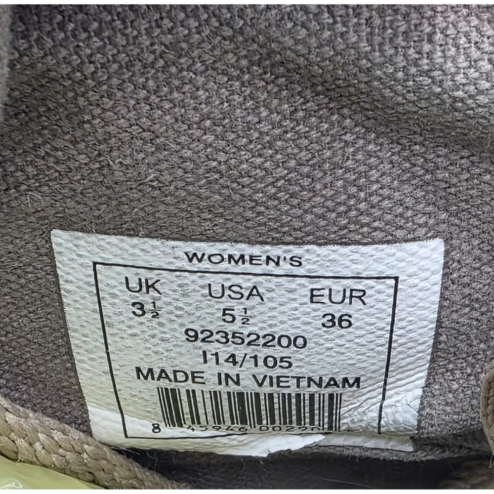 Palladium Women's‎ Pampa Hi Tan Brown Canvas Ankle Boots 5.5
